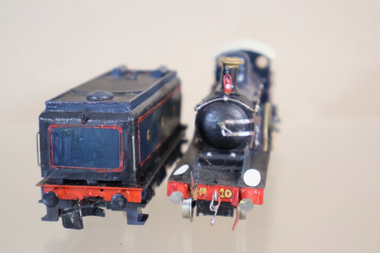 HORNBY KIT BUILT GREAT EASTERN RAILWAY GER 4-2-2 CLASS P43 LOCOMOTIVE 10 op