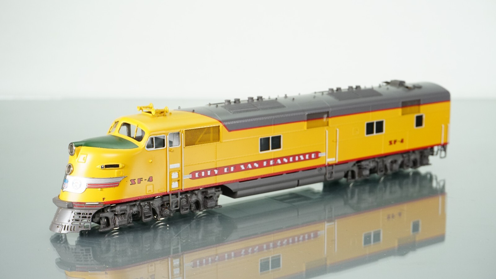Challenger Imports Brass E6A/E6B/E6A Union Pacific City of San Francisco HO