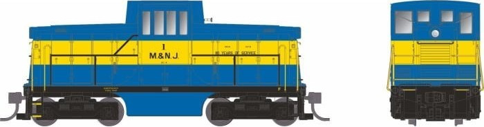 Rapido HO M&NJ 44 Tonner with DCC and Sound Blue/Yellow