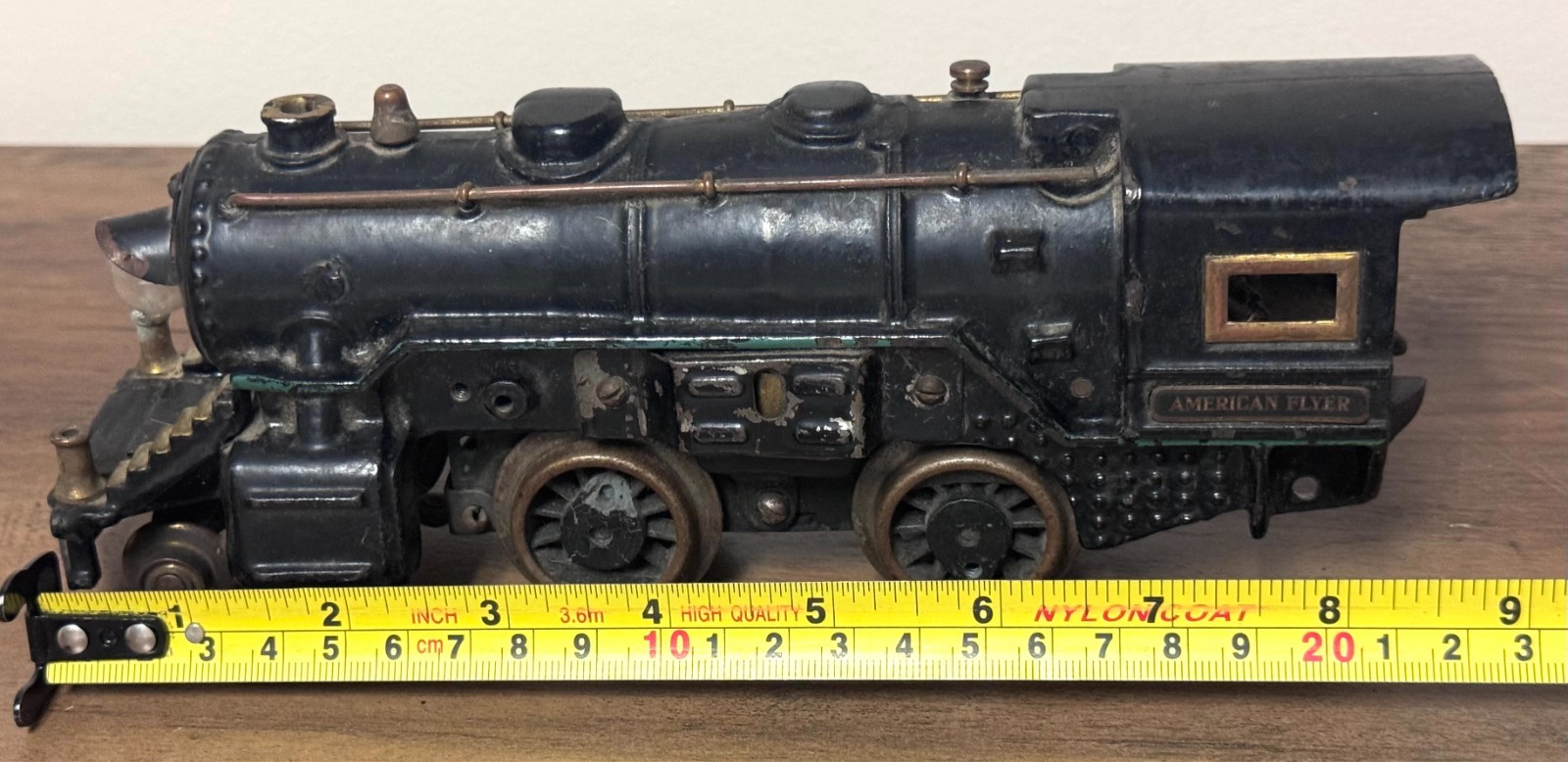 American Flyer Prewar O Gauge Cast Iron Locomotive Engine Needs Repair