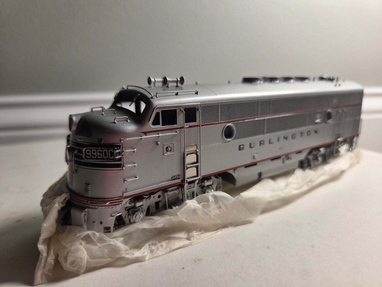 Challenger Imports Ltd. HO Brass CB&Q EMD F3A/F3B/F3A Passenger Set Catalog #238