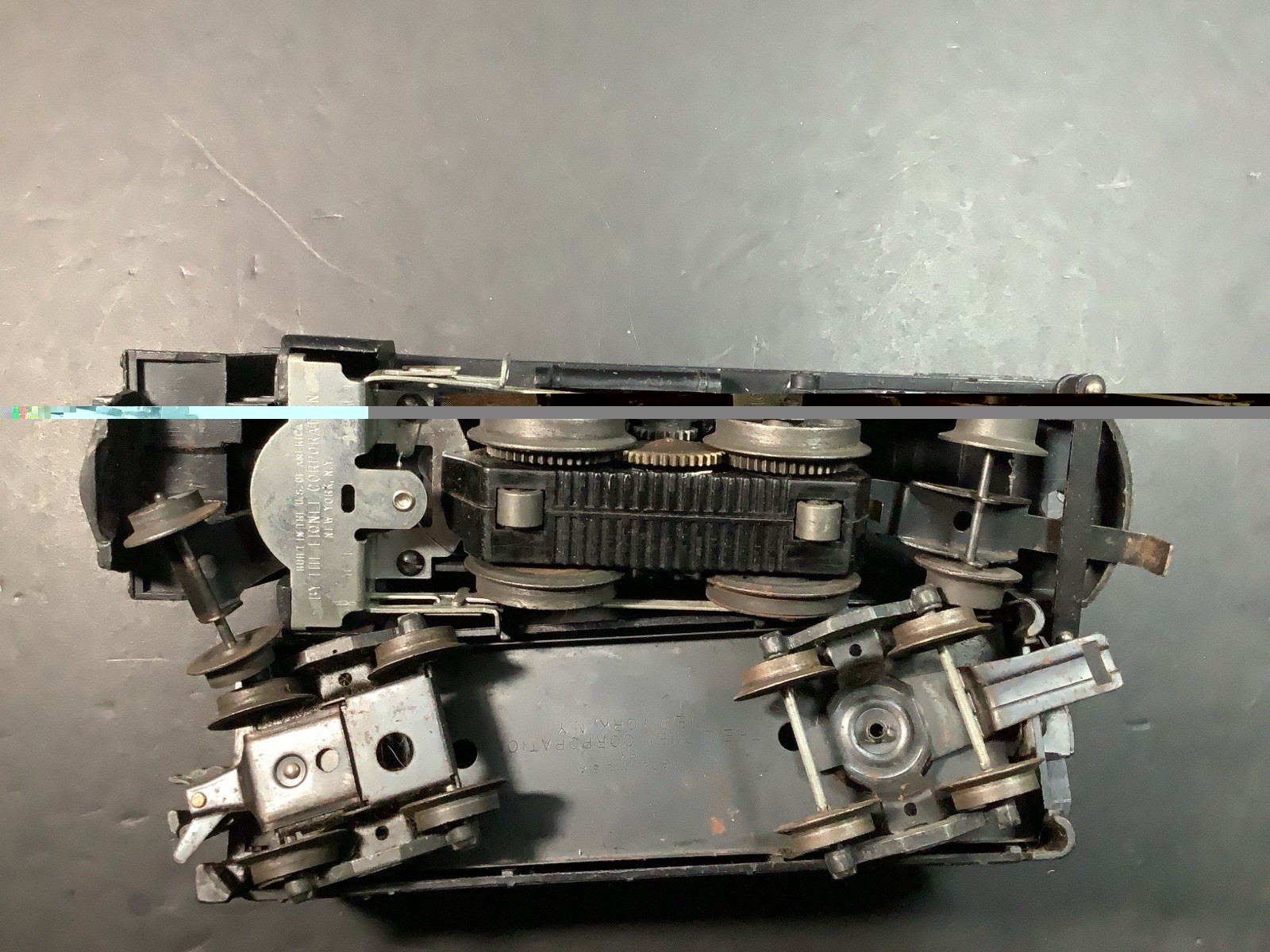 Lionel O Gauge 242 Locomotive Train Engine Post War Road 1950s,tender ,works