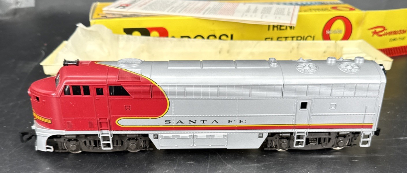 Rivarossi O Scale Fairbanks-Morse Santa Fe Diesel Locomotive #7102-B L/N In Box