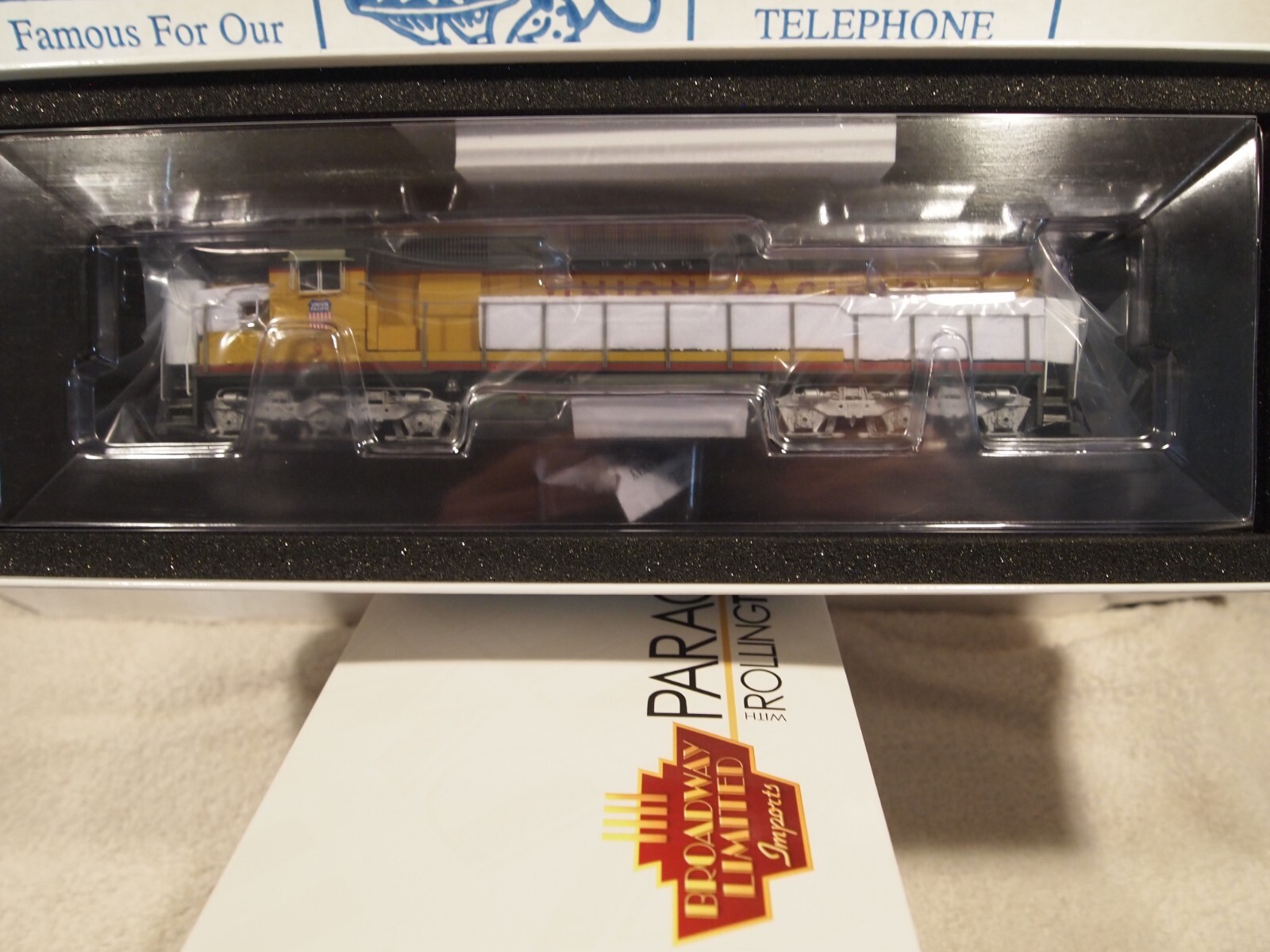 BROADWAY LIMITED 4295 H.O. UNION PACIFIC w/”CABSIDE SHIELD” SD45 ROAD No. UP 9