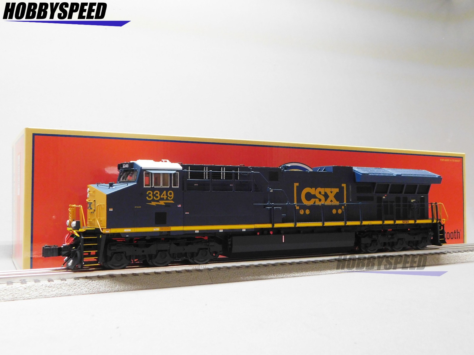 LIONEL BTO CSX SUPERBASS ET44AC #3349 DIESEL ENGINE O GAUGE train 2533479 NEW