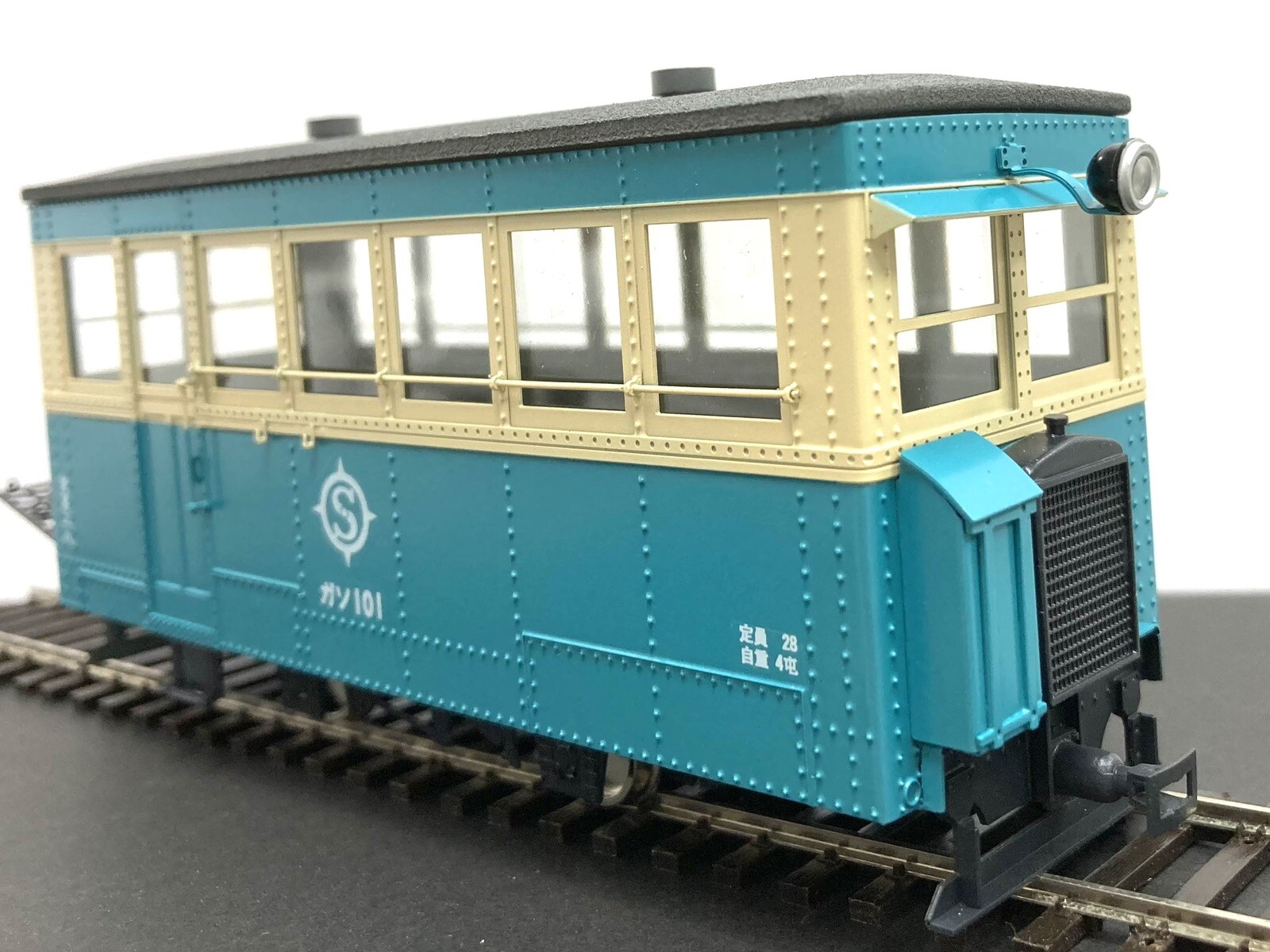 On30/Oe Scale Numajiri Gaso-101 Railcar RTR Brass Model 0e Narrow Gauge Railbus