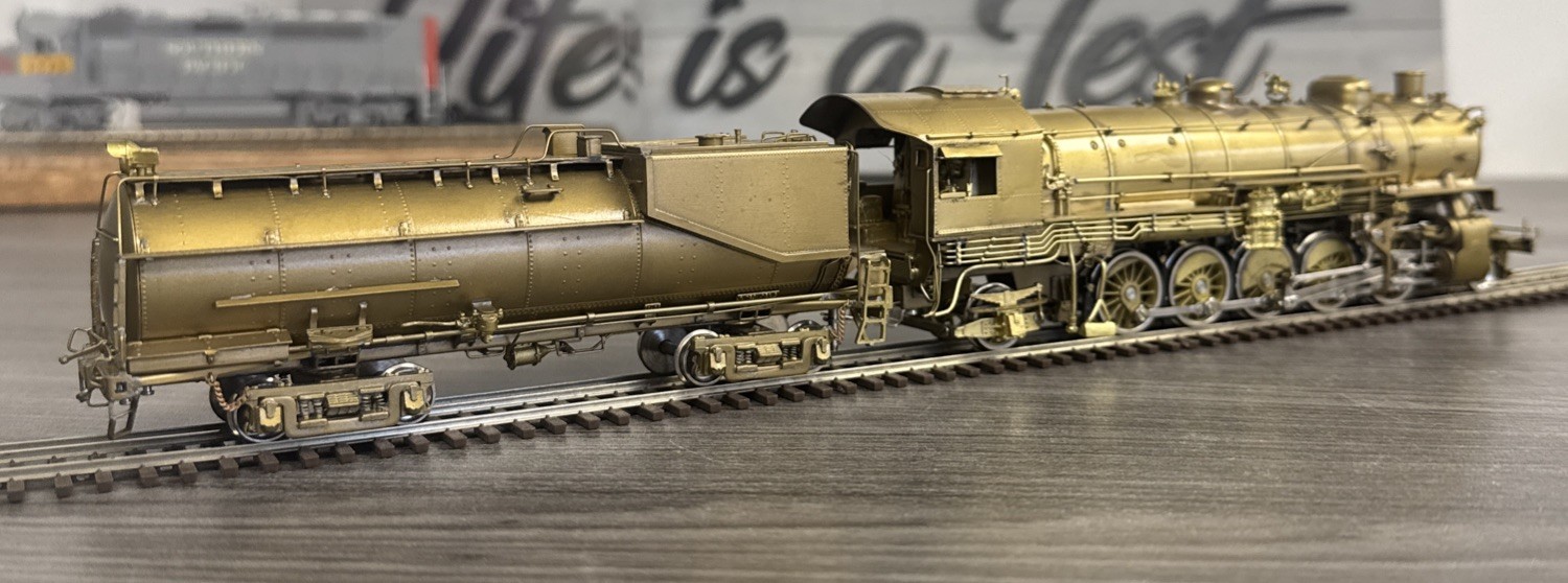 Sunset Models HO Brass HO-19A Southern Pacific F-1 2-10-2 Steam Engine DNR/NIB!