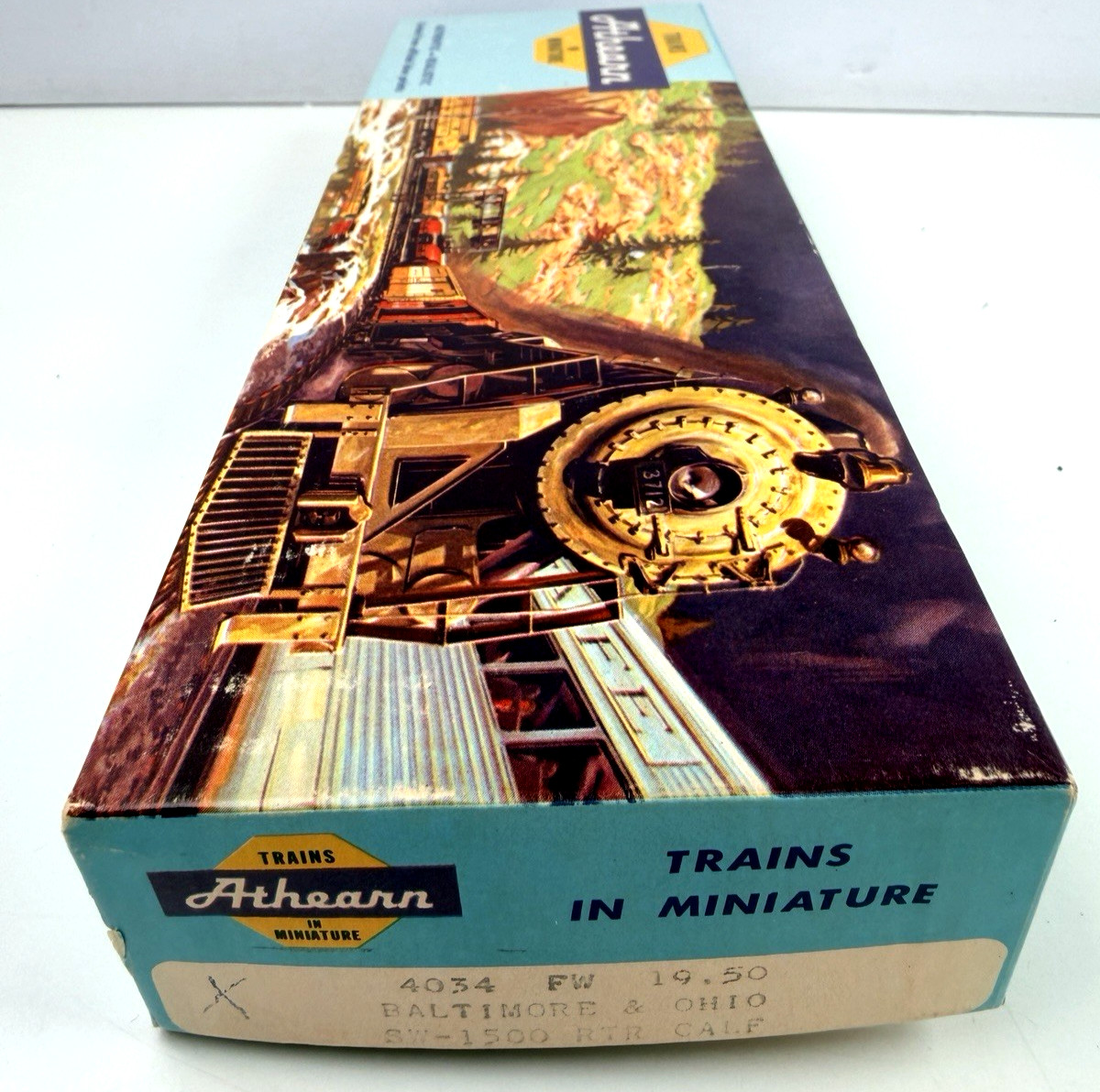 Athearn HO Baltimore & Ohio 4034 SW-1500 RTR Calf Powered