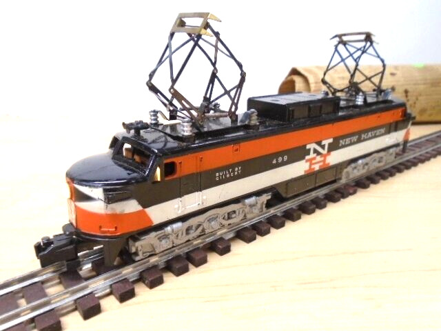 CLEAN 50s American Flyer S GA 499 GE ELECTRIC LOCO 2-Pantos Runs/Lights
