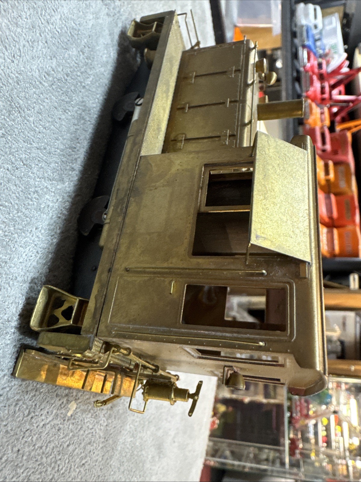 Fujiyama D&R.G.W Diesel Switcher #50 Handmade Brass Train. H0n3