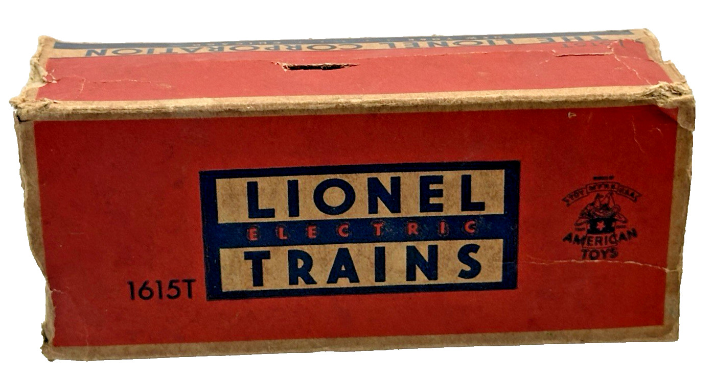 Lionel Post War 1615 Engine & Tender with both intact. Really Clean