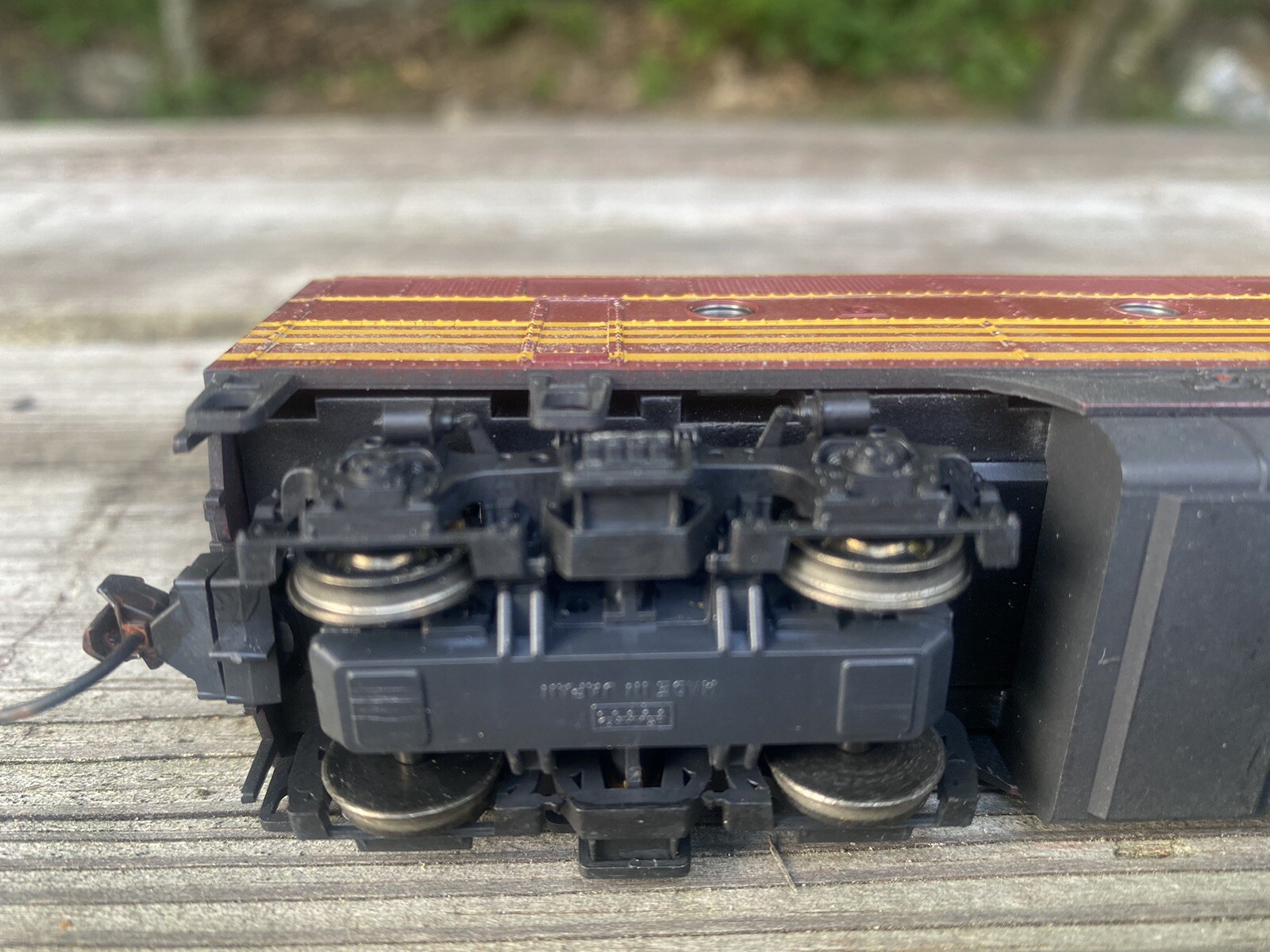 Custom Painted Boston And Maine Stewart/Kato F3B Phase IV B Unit Locomotive HO