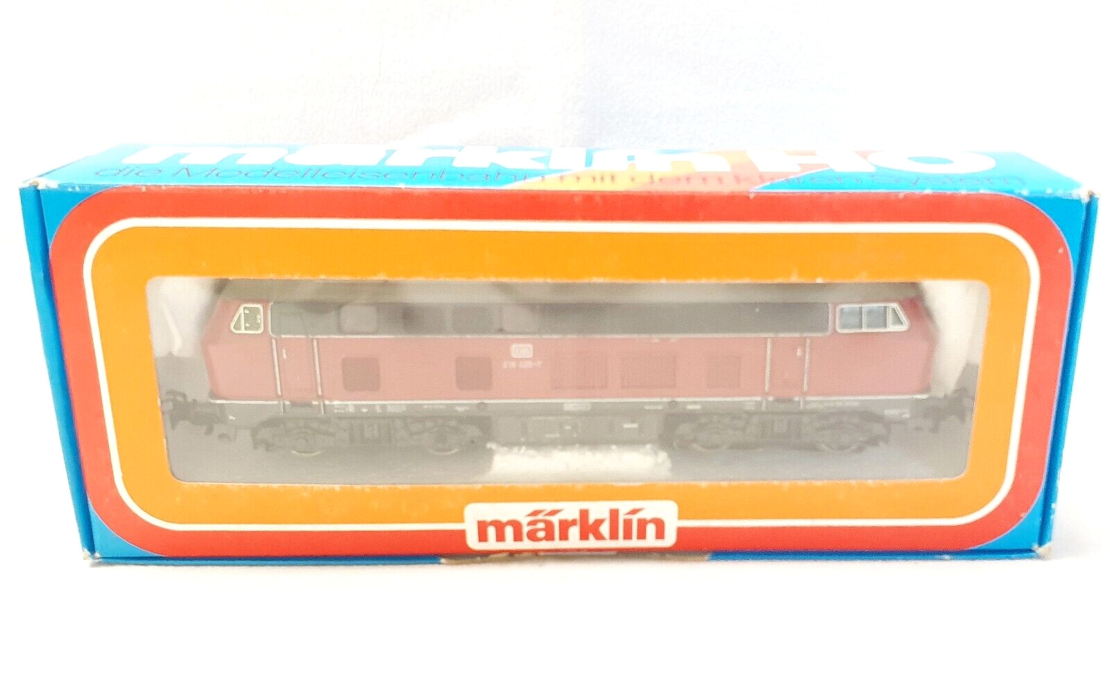 Marklin AC HO 1:87 German DB BR 216 “STANDARD DB” Red DIESEL LOCOMOTIVE MIB`85!