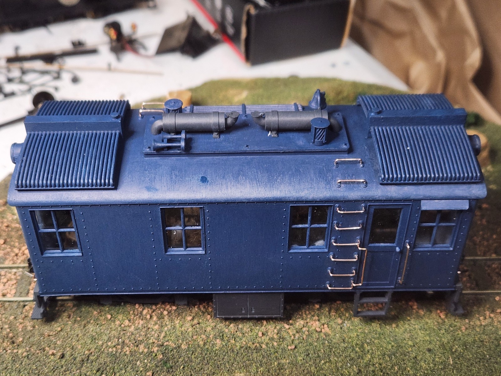 On30 IR Box Cab Switcher Kit 3D Printed For Athearn HO SW7 Mechanism Unassembled
