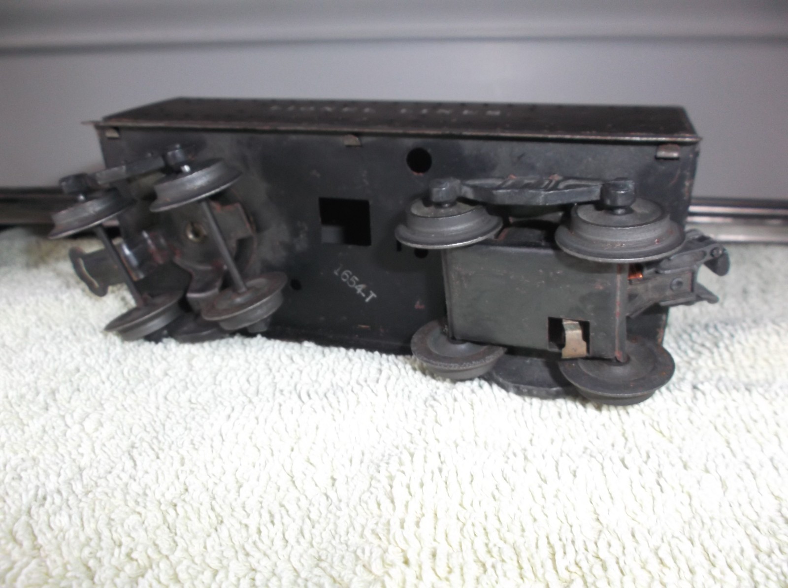 Lionel 1654 w/1654T Steam 2-4-2 Electric Toy Train Locomotive 1946-47 Postwar