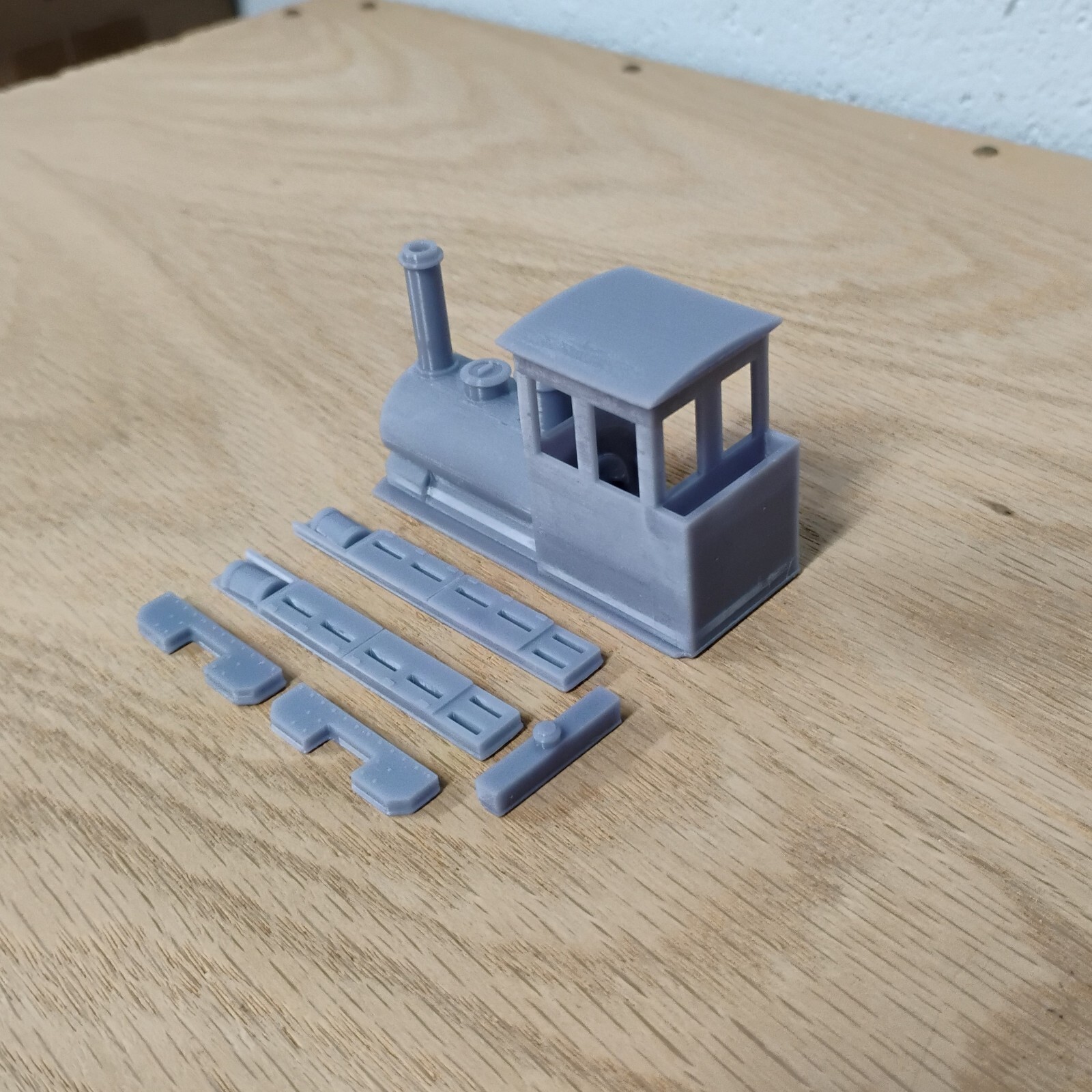 On18 STEAM LOCO kit #1. For Kato 11-109/110 Chassis. RESIN 3D Print. NEW!