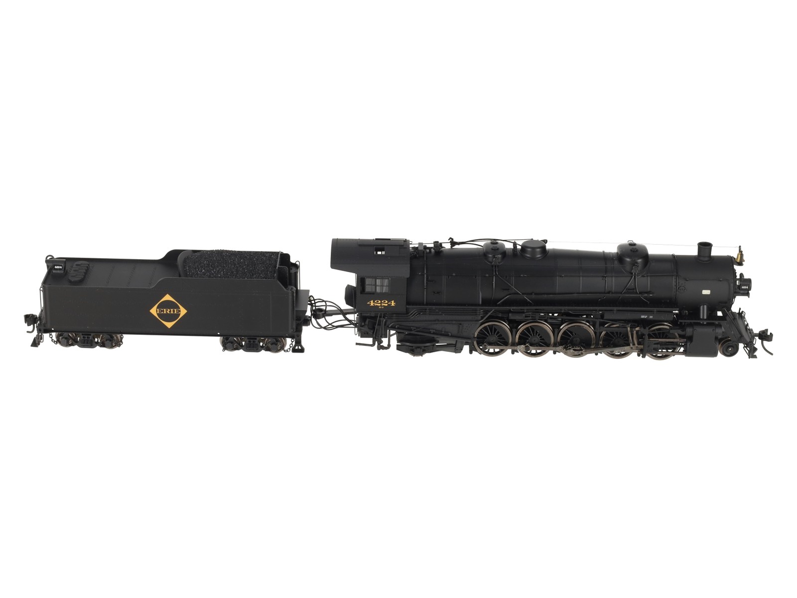 Proto 2000 920-60007 HO Erie 2-10-2 Steam Loco & Tender #4224 EX/Box
