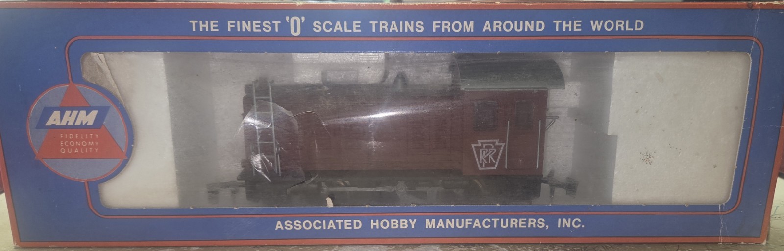AHM/POLA 2 RAIL “O” SCALE PENNSYLVANIA RR INDUSTRIAL SWITCHER #7110B NEW IN OB