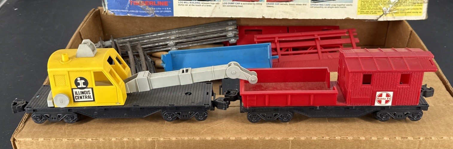 Lionel 6-1860 Workin’ on the Railroad Timberline Set Missing Controller And Logs