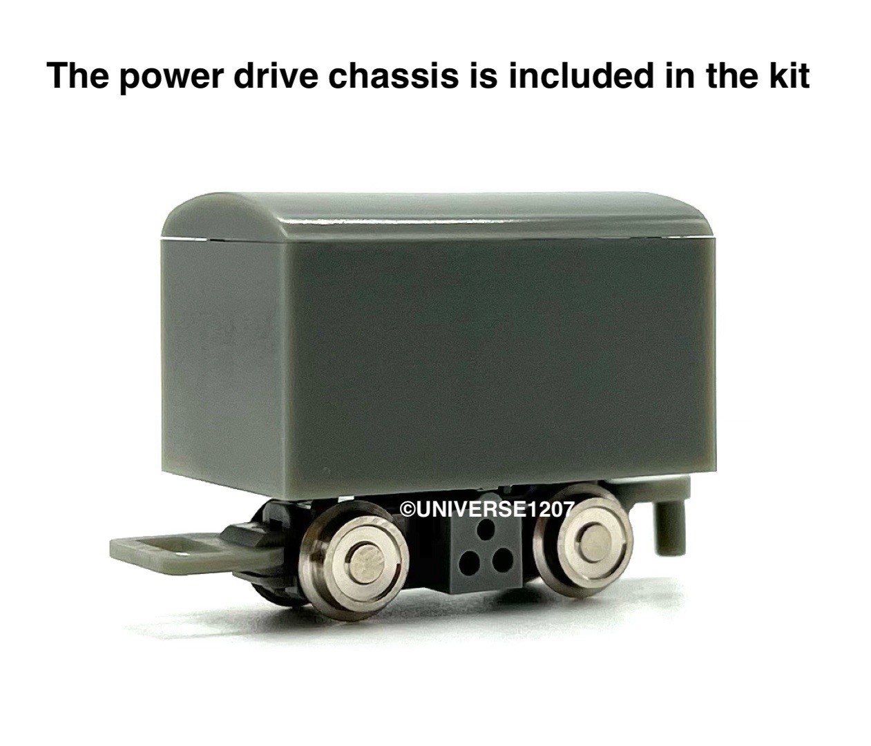 0n18 Scale PH Gasoline Mechanical Locomotive/Open Wagon Kit On18/O9 Narrow Gauge