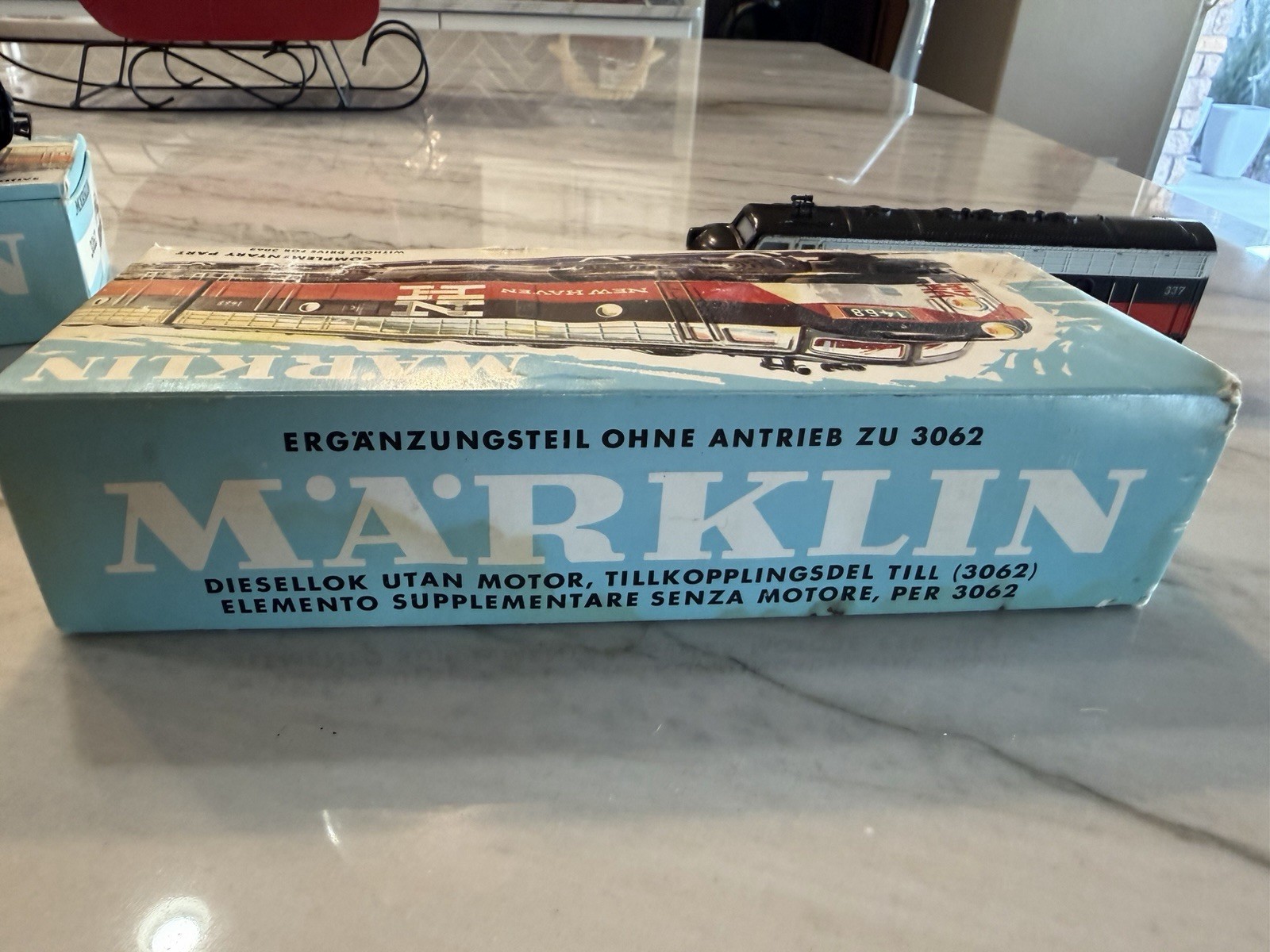 Marklin HO “New Haven” F7 Diesel Locomotive Set # 3062 & 4062