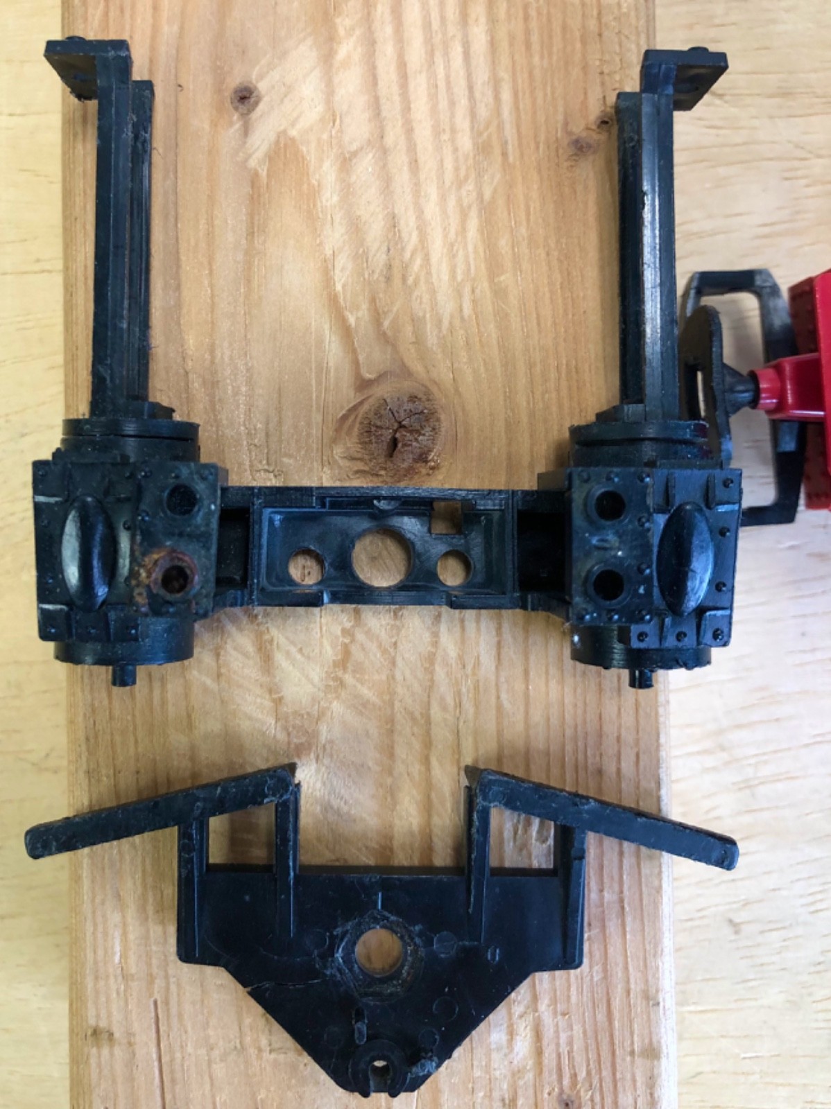 LGB G Gauge 0-4-0 Steam Locomotive Cab, Chassis, Boiler Tank w/Weight, Engineer