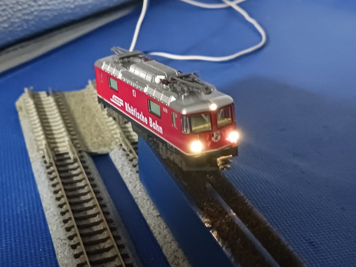 KATO 3102-3 Rhaetian Railway (RhB) Alpine Locomotive Ge4/4-II RhB Logo