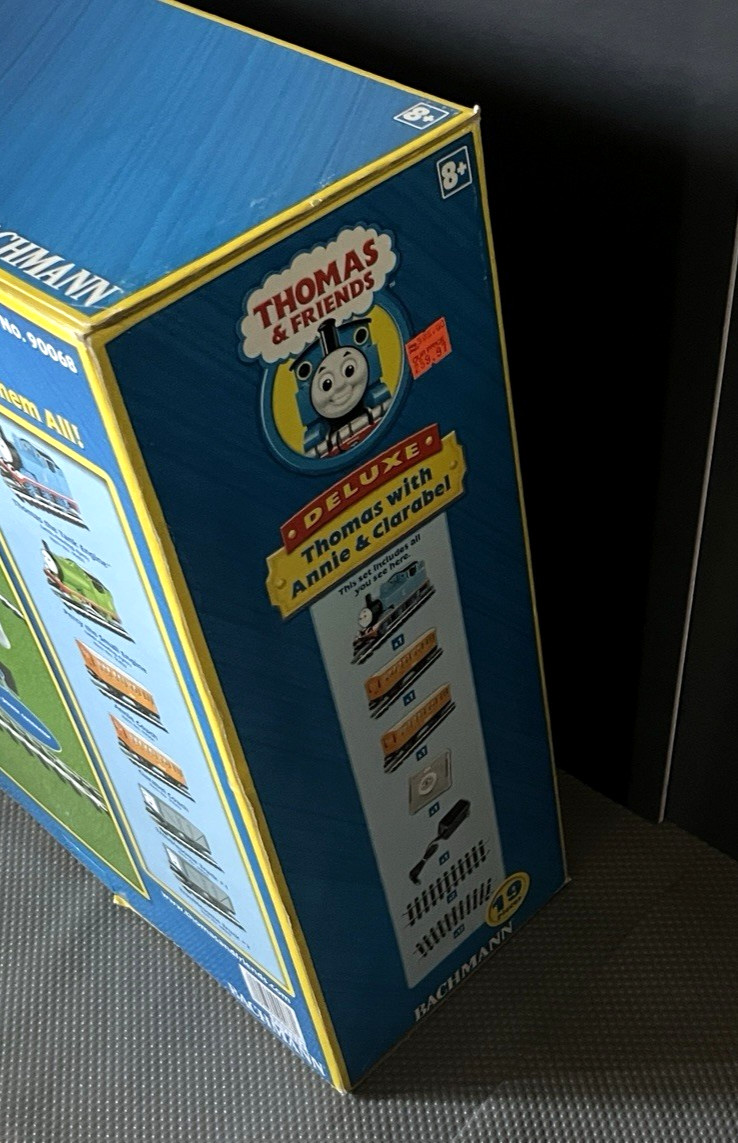 Rare Bachmann Thomas with Annie & Clarabel Deluxe Large Scale Electric Train Set