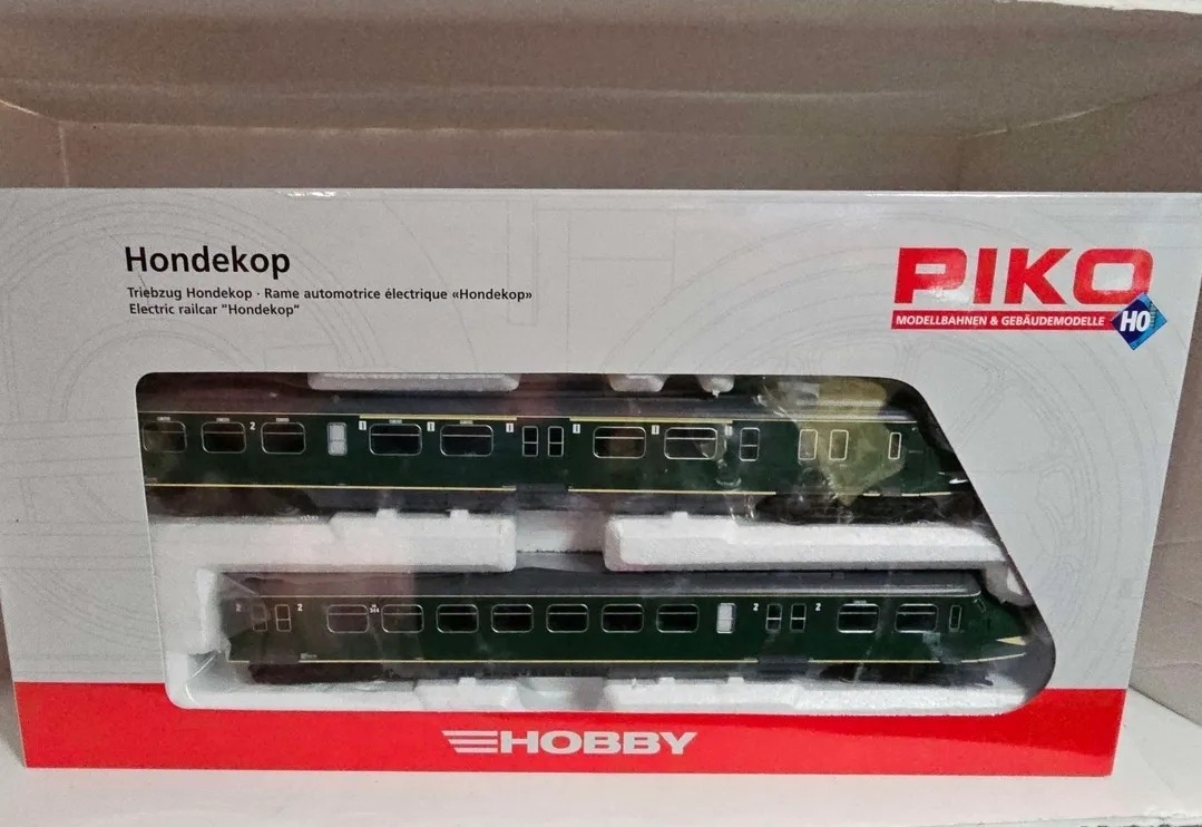 Piko NS Hondekop Railcar Set 57576 HO Scale DCC Ready