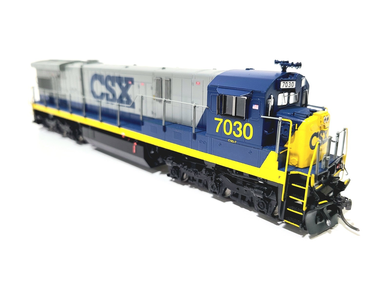 Overland OMI CSX GE C30-7 CSX Transportation #7030 HO Brass Model #087010055.2
