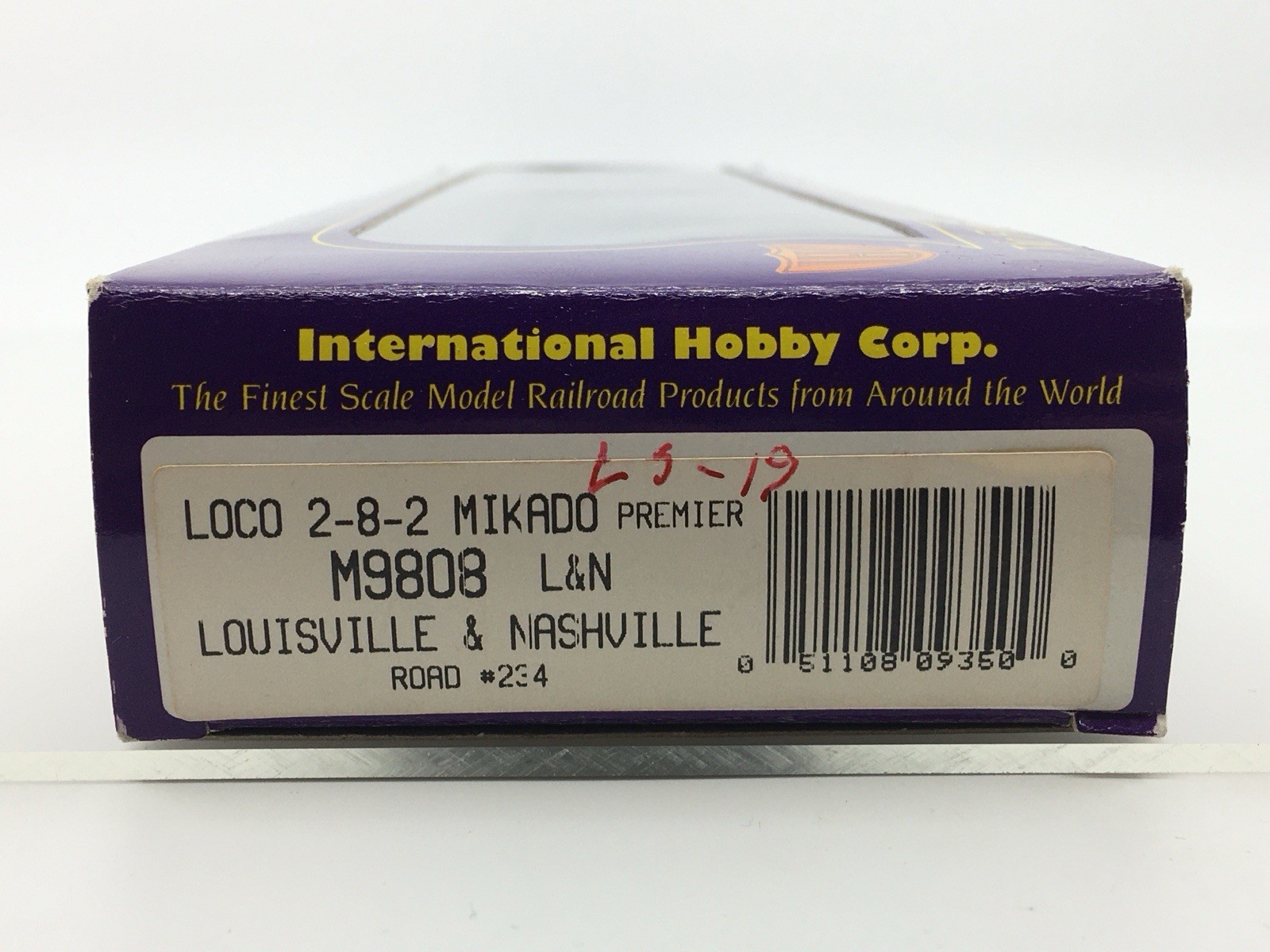 HO IHC M9808 Louisville & Nashville 2-8-2 Mikado Steam Locomotive L&N #234