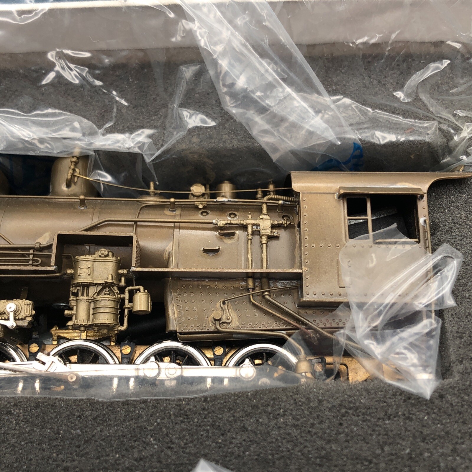 Frisco United Russian 2-10-0 HO Brass Locomotive Tender Train Toy Japan