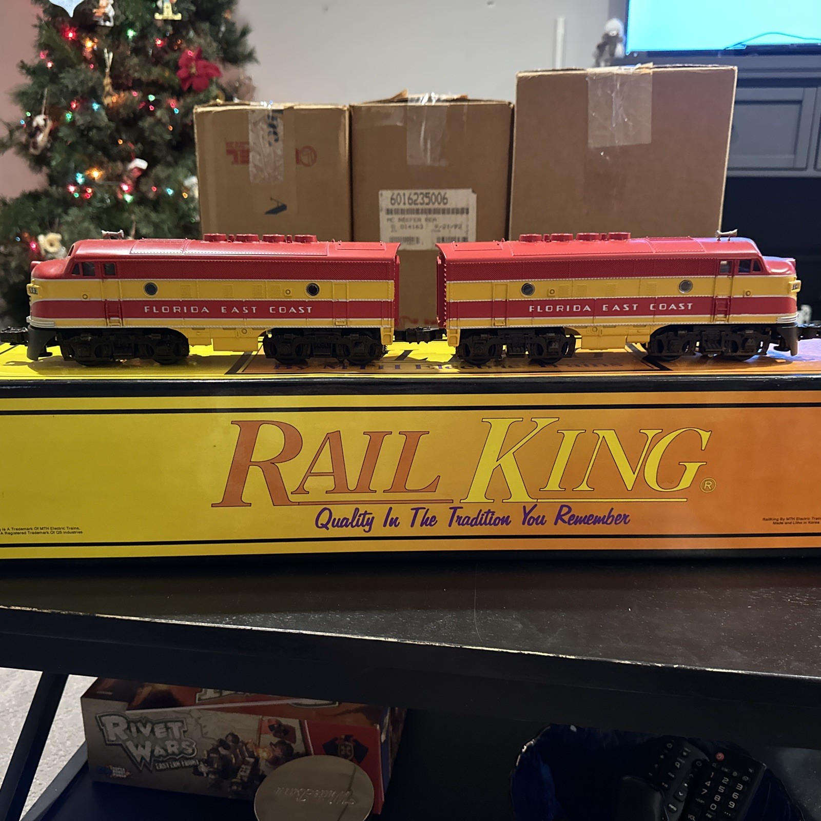 FLORIDA EAST COAST F3 A/A DIESELS MTH RAIL KING