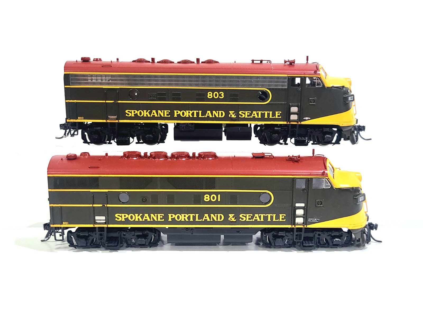 Division Point SP&S F3A F7A Set Spokane Portland Seattle HO Brass #DP-2065 DCC
