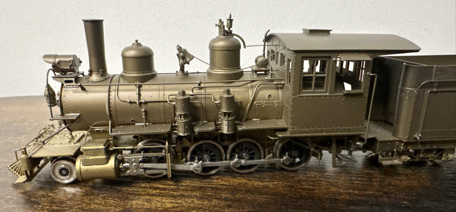 Pacific Fast Mail Sn3 Brass C-16 Class 2-8-0 D&RGW #223 Unpainted Runs Well!
