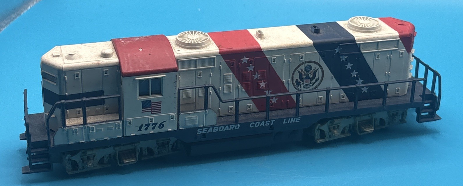 HO AHM 1776 SEABOARD COAST LINE Locomotive Dummy Diesel Made In Yugoslavia