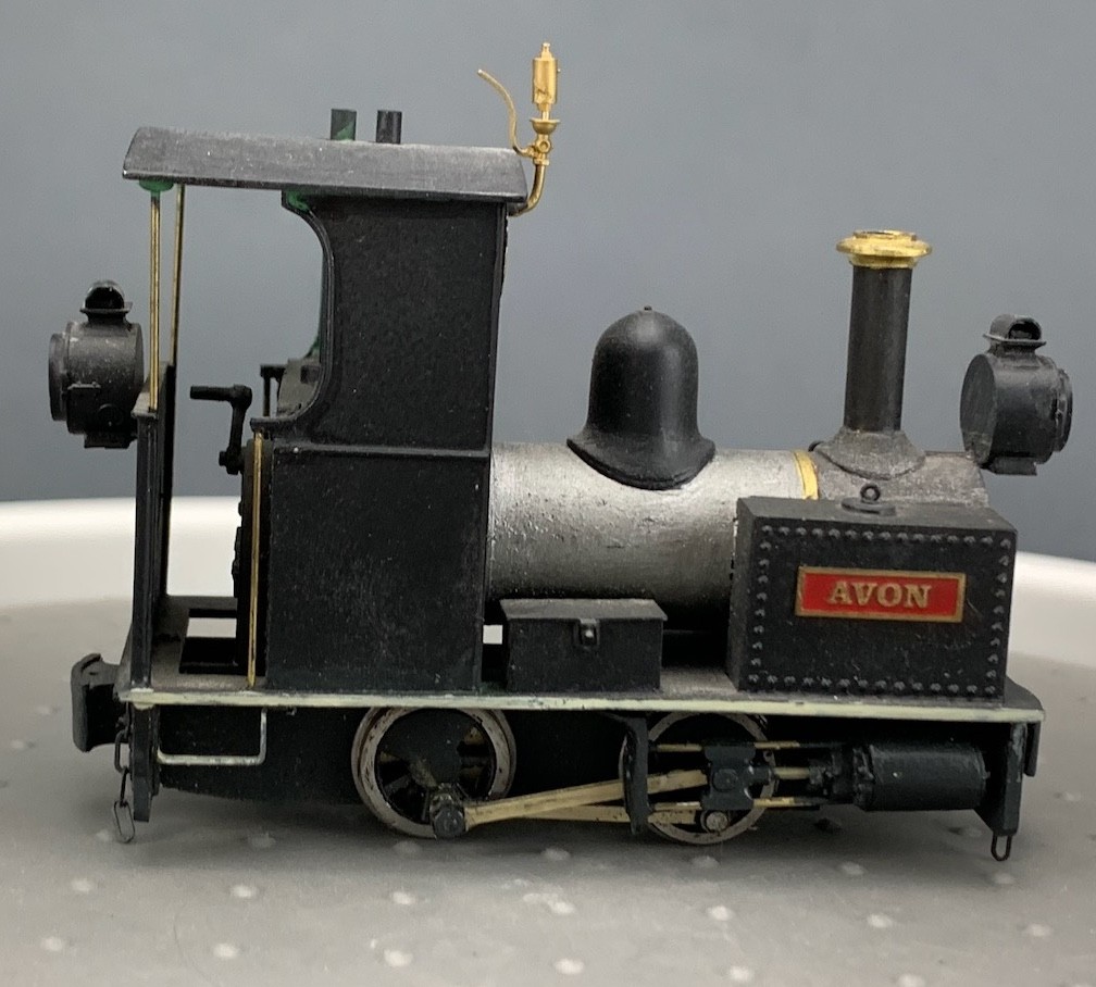 1:43 On2 Bagnall Excelsior 0-4-0IST Locomotive “Avon” JER O3400