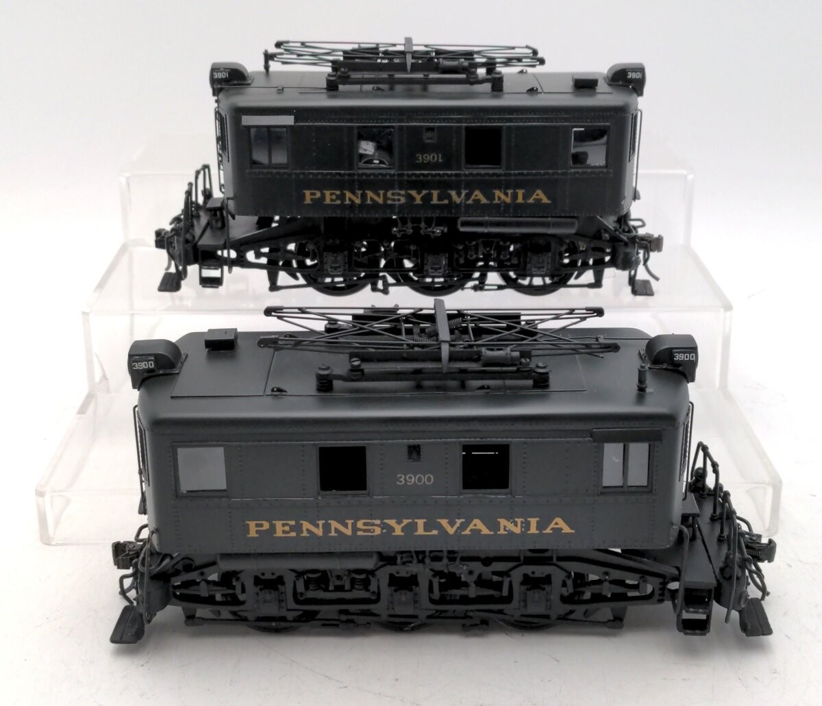 NJ Custom Brass EL-330-0 O BRASS PRR B-1 Electric Engine Set -Factory Painted EX