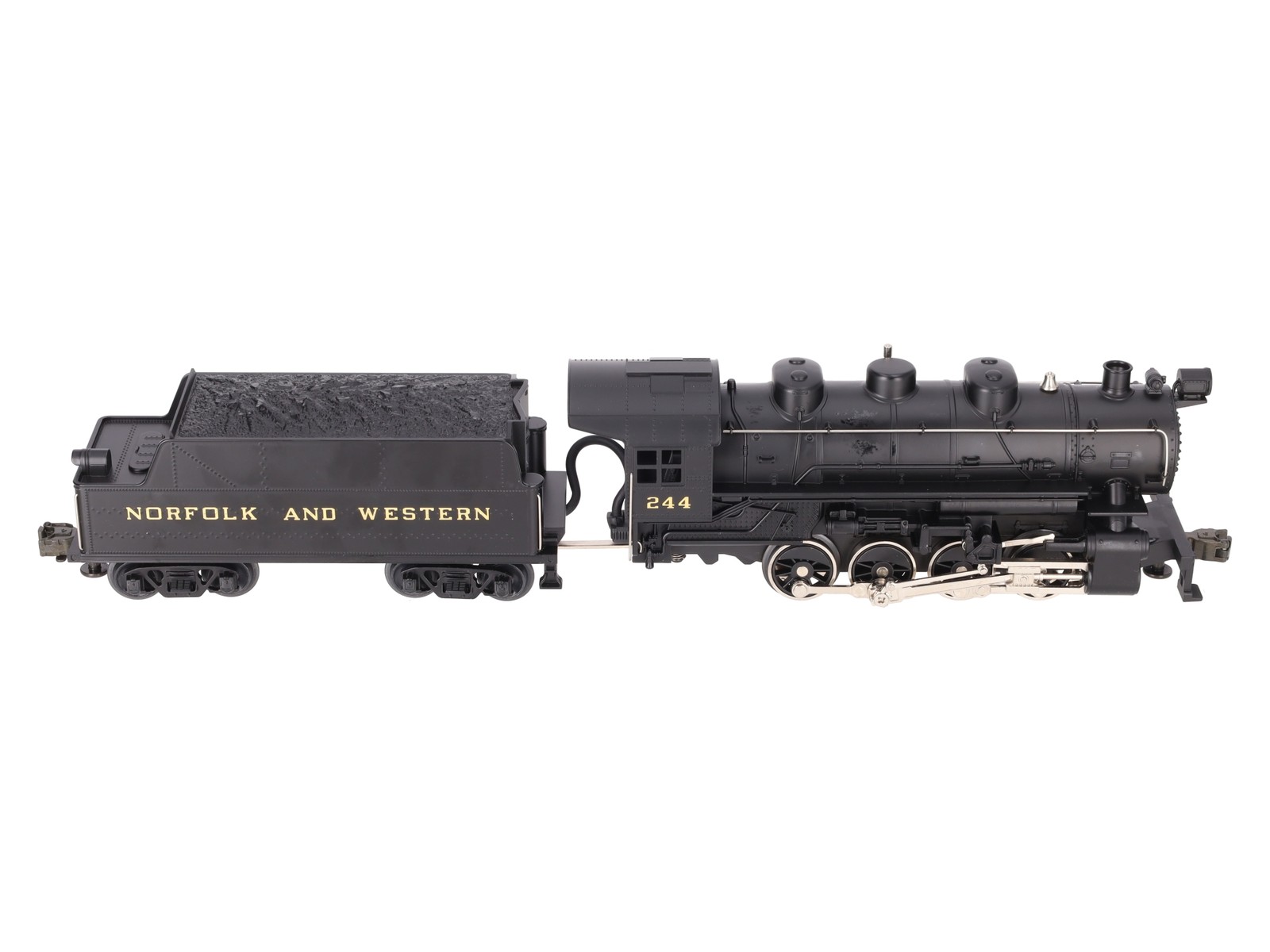 MTH 30-1111 O Gauge N&W 0-8-0 Diecast Steam Switcher #244 EX/Box