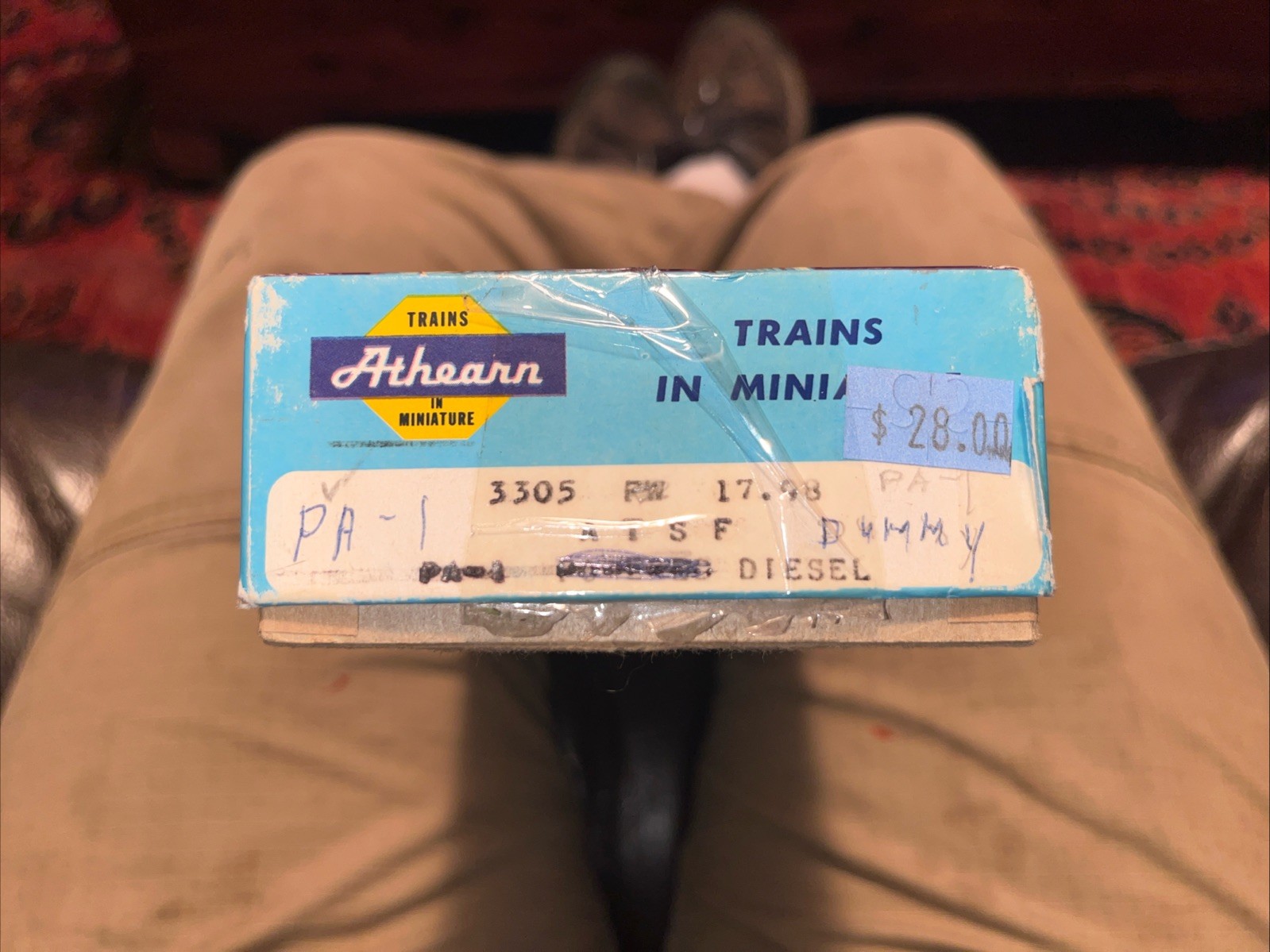 Athearn – Portland & Northern Locomotive 4057 – ATSF Diesel – Dummy ￼￼