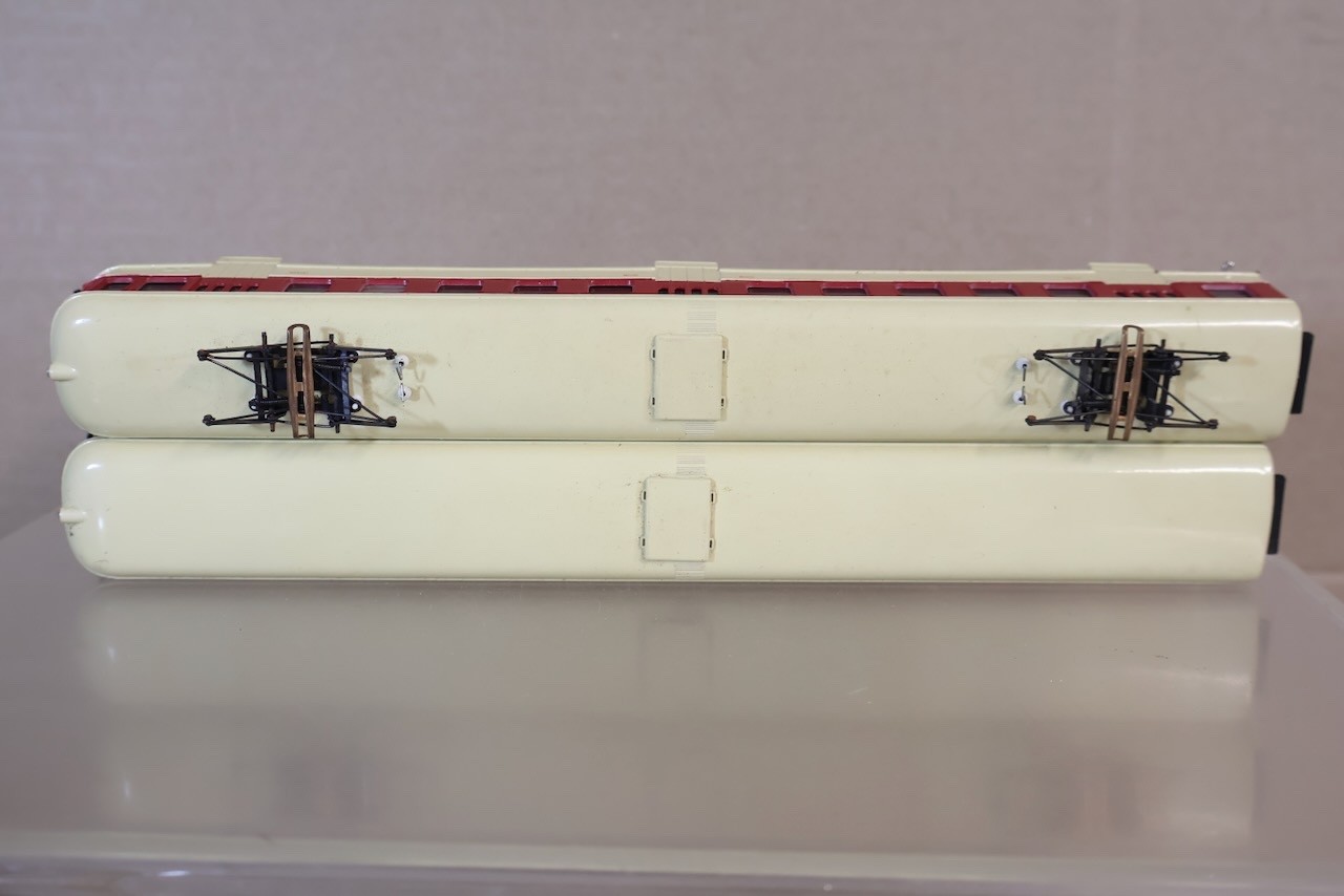 POCHER 810/2L/PO FS TIPPO CLASS ALe 803 ELECTROMOTRICE LOCOMOTIVE 2 CAR SET op