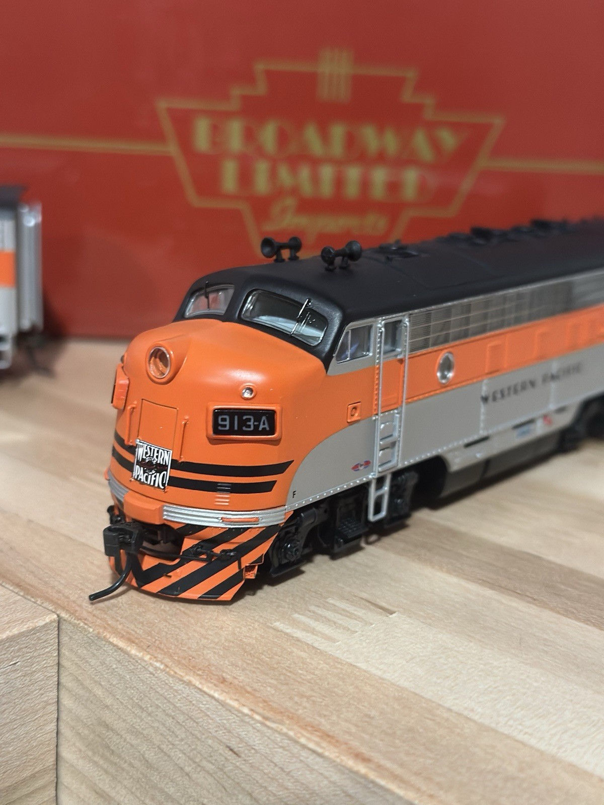 Broadway Limited Imports BLI HO F7A/B Western Pacific 913A/913B DCC&Sound LNIB