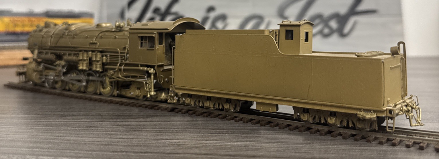 NJ Custom Brass HO #ST-298 Class M-78 4-8-2 D&RGW – Unpainted, Tested & NIB!