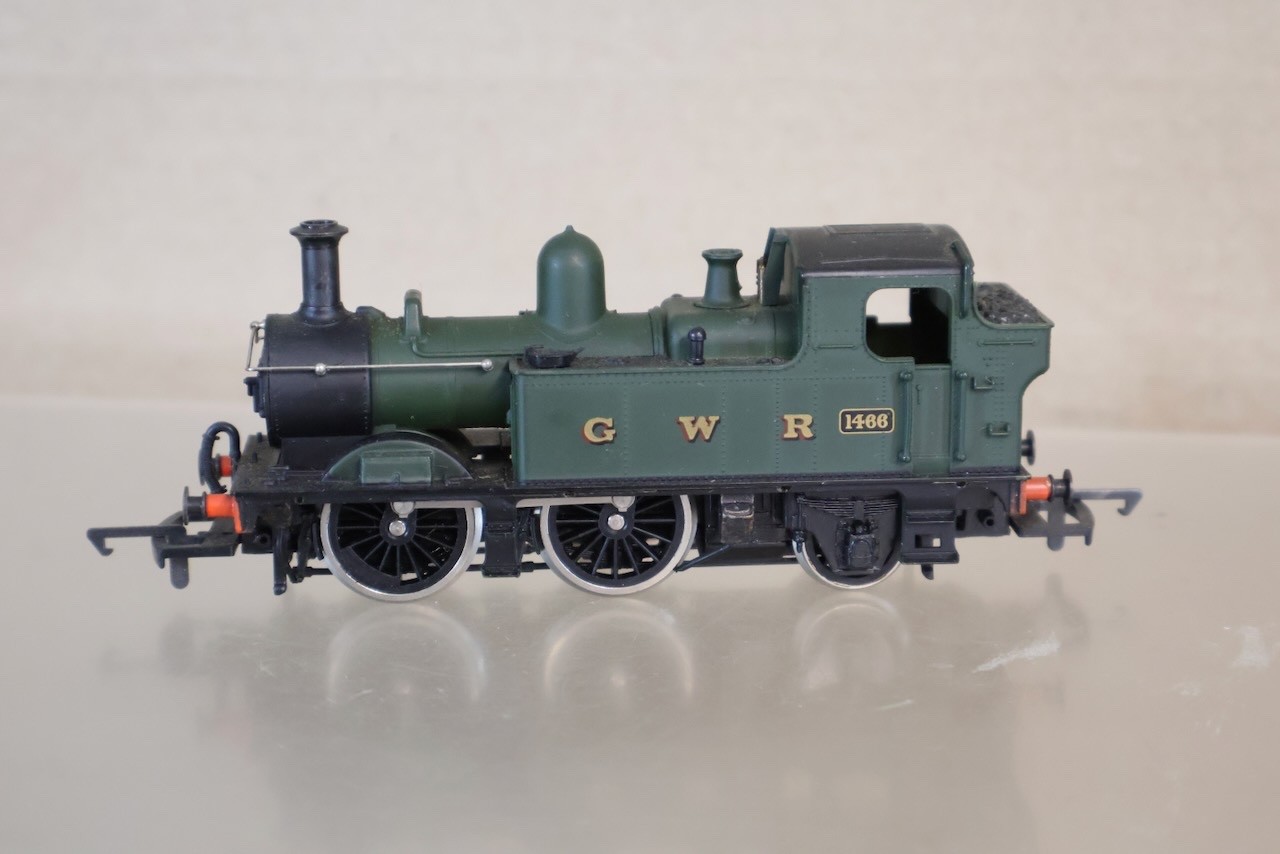 AIRFIX 54152 NON POWERED DUMMY GWR 0-4-2 CLASS 1400 TANK LOCOMOTIVE 1466 op