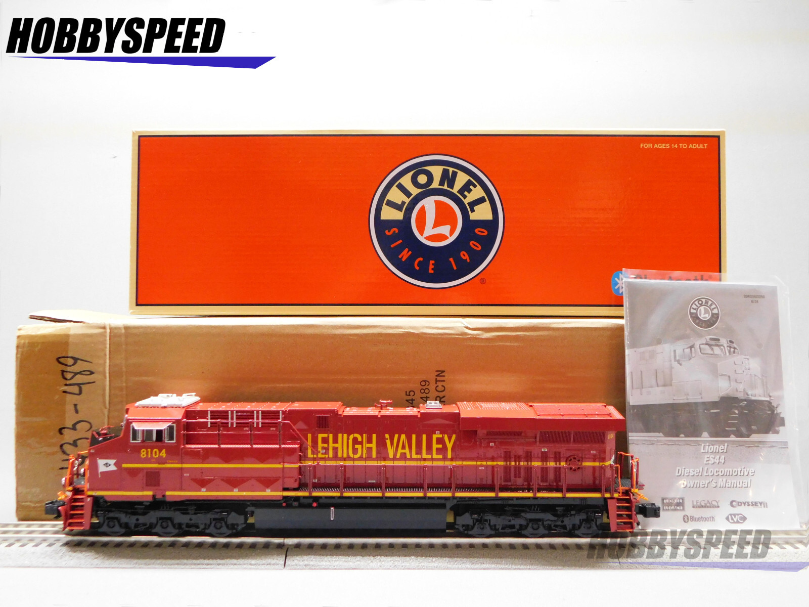 LIONEL BTO LEHIGH VALLEY ES44 NON-POWERED DIESEL LOCOMOTIVE O GAUGE 2433489 NEW