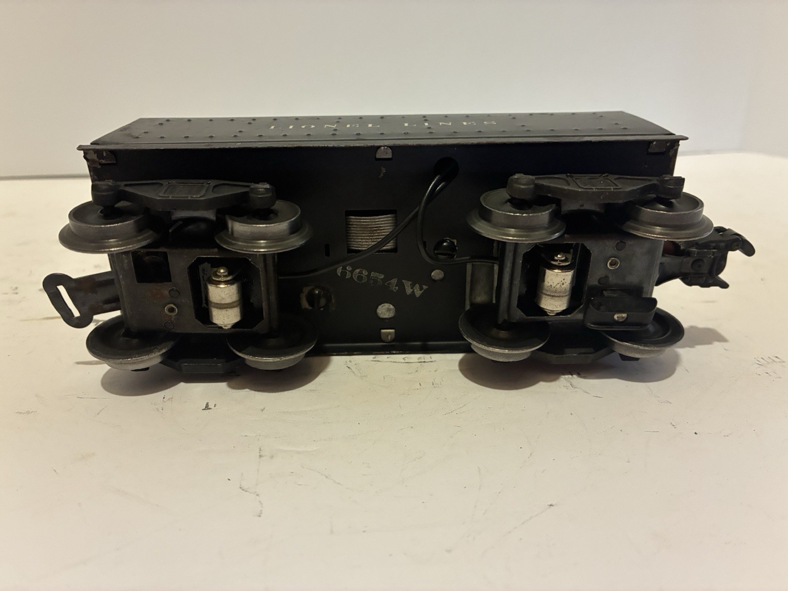 Lionel 1655 Locomotive And Whistle Tender Serviced And Tested See Description