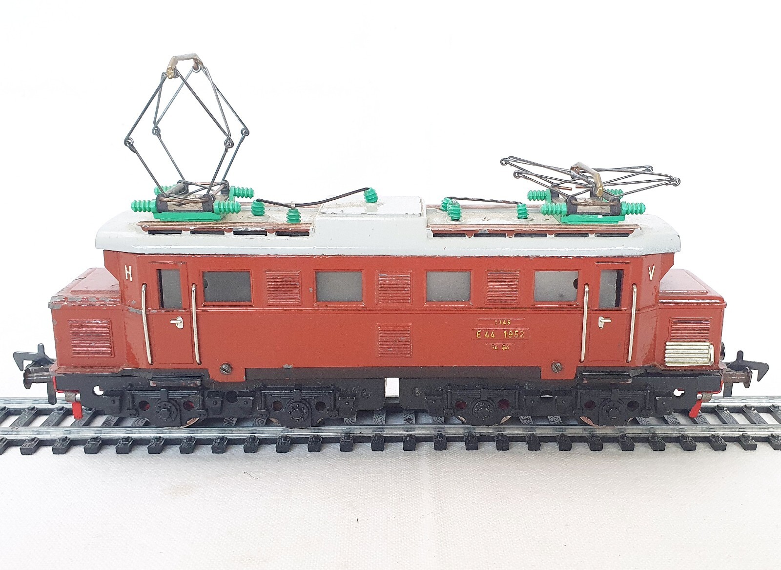 Fleischmann DC HO 1:87 Sweden SJ E44 ELECTRIC LOCOMOTIVE Diecast Metal Boxed`50