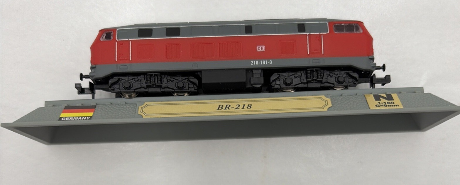 N Scale DB BR 218 Diesel Locomotive 218-191-0 Germany Model Only Please Read