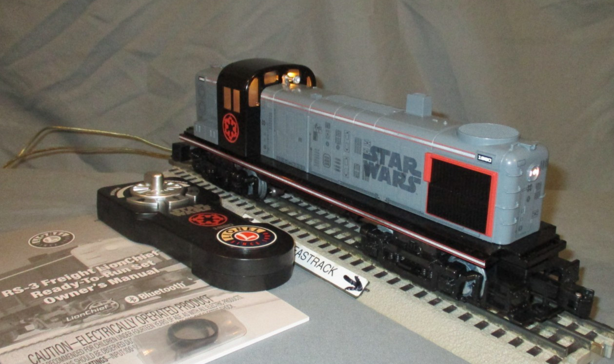 Lionel 23031 Star Wars Empire 1980 LC/BT Pwr’d RS-3 Diesel w/Snds O/027 ga. 2025