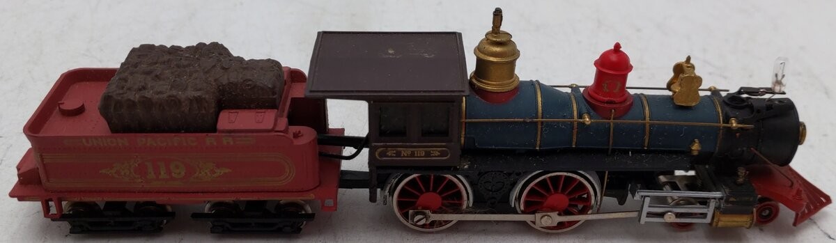 Bachmann 51001 HO Union Pacific 4-4-0 American Steam Locomotive & Tender #119